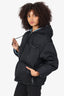 Prada 2022 Black Down Puffer Jacket Size 36