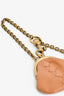Bottega Veneta Brown Leather Mini Pouch Key Chain