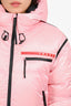 Prada Sport 2021 Pink Re-Nylon Cropped Puffer Jacket Size XS