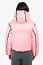 Prada Sport 2021 Pink Re-Nylon Cropped Puffer Jacket Size XS