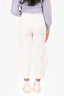 Toteme White Denim Barrel Jeans Size 26