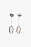 Hermès Sterling Silver 'Farandole' Drop Medium Earrings