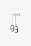 Hermès Sterling Silver 'Farandole' Drop Medium Earrings