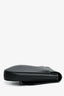 Christian Dior Black Grained Leather Saddle Pouch Mens
