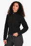 Weekend Max Mara Black Nylon Zip Jacket Size 6