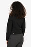 Weekend Max Mara Black Nylon Zip Jacket Size 6