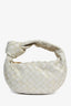 Bottega Veneta White Intrecciato Mini Jodie