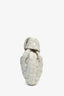 Bottega Veneta White Intrecciato Mini Jodie