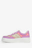 Gucci Purple/Pink GG Canvas Sneakers Size 38