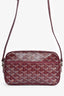 Goyard Burgundy Goyardine Canvas Cap-Vert PM Crossbody Bag