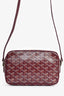 Goyard Burgundy Goyardine Canvas Cap-Vert PM Crossbody Bag