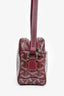 Goyard Burgundy Goyardine Canvas Cap-Vert PM Crossbody Bag