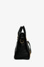 Balenciaga Black Leather Mirror City Bag Top Handle with Strap