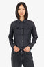Love Moschino Sparkly Denim Jacket Size 6