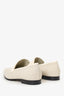 Toteme White Canvas Loafers Size 40