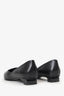 Ami Black Leather Pointed Toe Flats Size 40