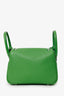 Hermès 2024 A9 Vert Yucca Clemence Mini Lindy 20