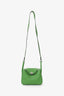 Hermès 2024 A9 Vert Yucca Clemence Mini Lindy 20