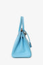 Hermès 2011 7N Celeste Epsom Leather Birkin 30