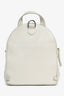 Maison Margiela White Leather Glam Slam Backpack with Strap