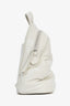 Maison Margiela White Leather Glam Slam Backpack with Strap