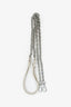 Maison Margiela White Leather Glam Slam Backpack with Strap
