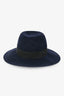 Maison Michel Navy Fedora Hats Size M