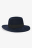 Maison Michel Navy Fedora Hats Size M