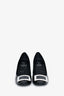 Roger Vivier Black Patent Leather Buckle Detailed Heels Size 38.5