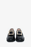 Roger Vivier Black Brushed Leather 'Viv' Ranger Loafers Size 39