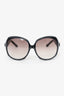 Gucci Black Frame Black Gradient Tint GG Logo Sunglasses