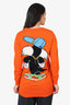 Moschino Orange Looney Tunes Knit Sweater Size XXS