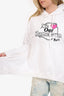 Vetements White Hometown Graphic Print Hoodie Size M