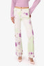 Just Cavalli White/Multicolour Floral Print Jeans Size 29
