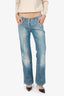 Dolce & Gabbana Blue Denim Straight Leg Jeans Size 40
