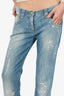 Dolce & Gabbana Blue Denim Straight Leg Jeans Size 40
