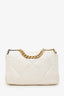 Pre-Loved Chanel™ White Lambskin 'Chanel 19' Flap Bag