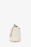 Pre-Loved Chanel™ White Lambskin 'Chanel 19' Flap Bag