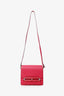 Hermès Pink Evercolour & Alligator Mini Sac Roulis Touch 18