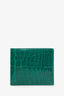 Hermes 2019 Green Alligator MC2 Copernic Bifold Wallet