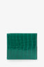 Hermes 2019 Green Alligator MC2 Copernic Bifold Wallet