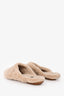Eileen Fisher Cream Shaggy Shearling Slippers Size 11