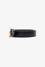 Louis Vuitton Black Monogram Reversible LV Circle Buckle Belt