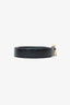 Louis Vuitton Black Monogram Reversible LV Circle Buckle Belt