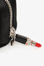 Pre-Loved Chanel™ 2004/05 Black Satin Lipstick Charm Pouch