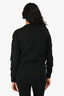 Moncler Black Knit/Nylon Lightweight Jacket Size S