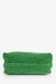 Mansur Gavriel Green Shearling Shoulder Bag