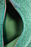 Mansur Gavriel Green Shearling Shoulder Bag