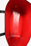 Mansur Gavriel Black/Red Leather Tote Bag