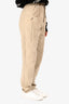 Isabel Marant Taupe High Rise Cargo Pants Size 34